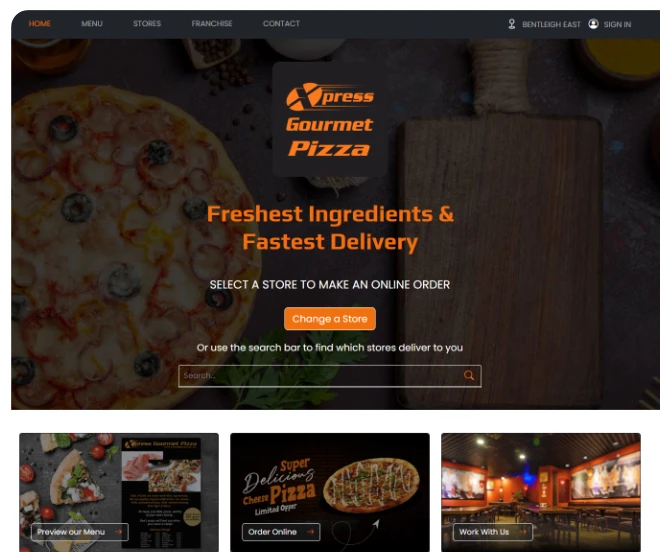 Xpress Gourmet Pizza